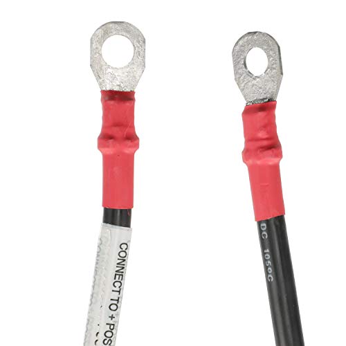 Quicksilver 88439A50 Battery Cable Kit Set, 12 Ft. 4 Gauge Battery Cables With Terminal Ends, Set Of 2 #TOP1