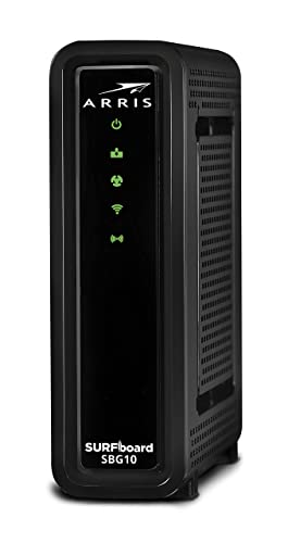 Arris Surfboard Ac1600 Dual Band Router With 16X4 Docsis 3.0 Cable Modem Black (Renewed) #TOP3