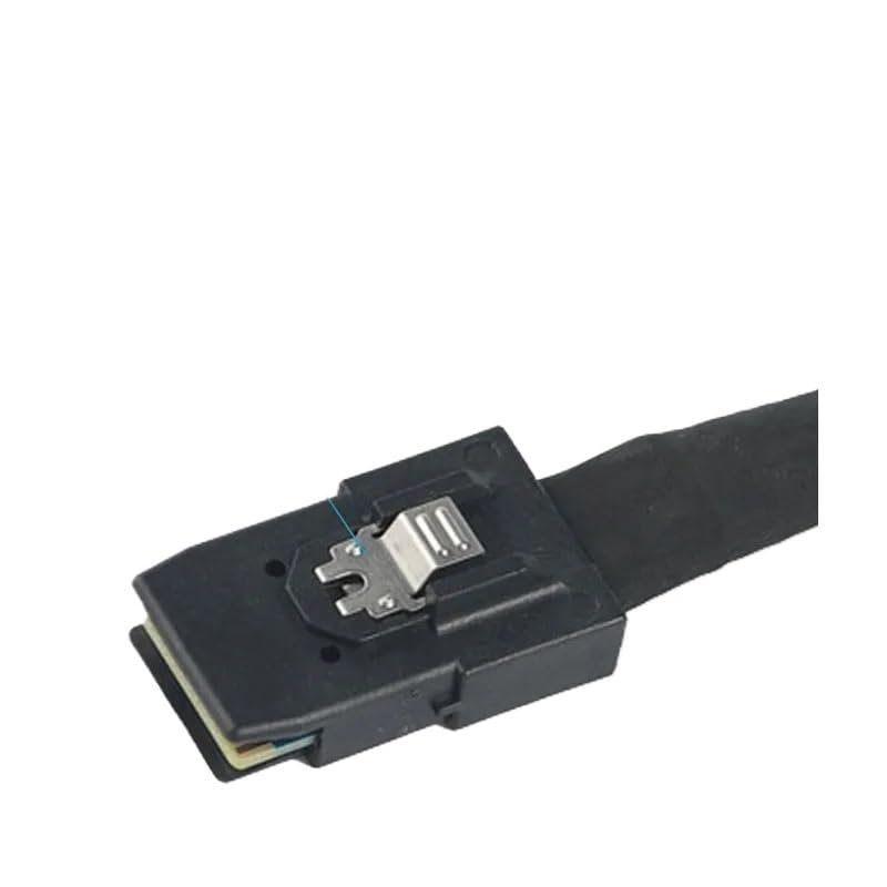 36Pin MI NI S*A*S SFF-8087 Host to 4 SFF-8482 Target S*A*S Hard Disk and SATA Power Cable(1M)