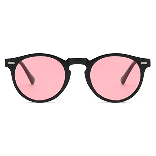 Image of Vintage Polarized Sunglasses for Men Women Round Retro Classic Fashion Eyewear UV400 Protection Sun Glasses