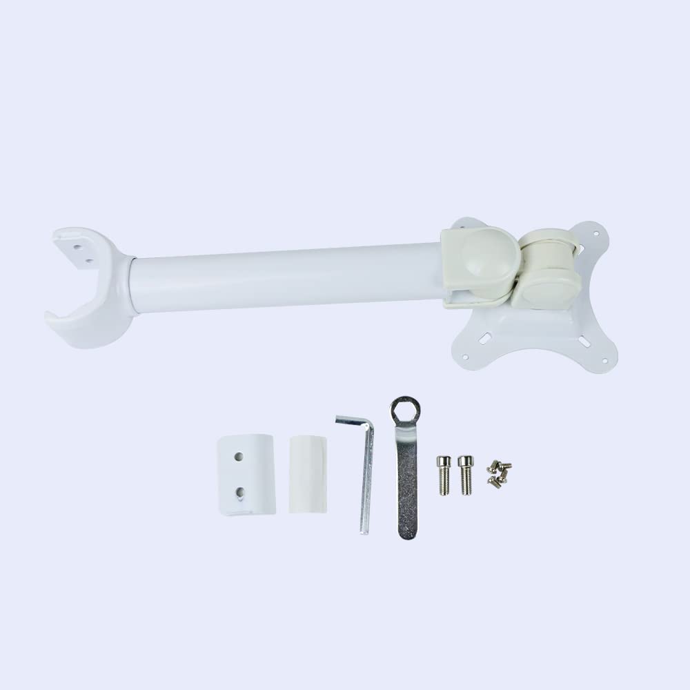 M-22 Support de moniteur LCD LCD intra oral pour caméra intra-buccale, blanc, Moderne