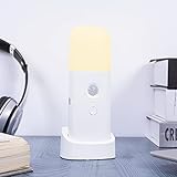Motion Sensor Night Light Indoor, Dimmable LED Night Light, Build in 2000mAh Rechargeable Battery...