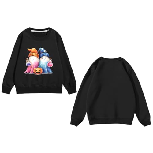 Halloween Sweatshirts For Teen Girls Cute Skeleton Fall Sweatshirt Funny Pumpkin Long Sleeve Crew Neck Shirts Pullover4