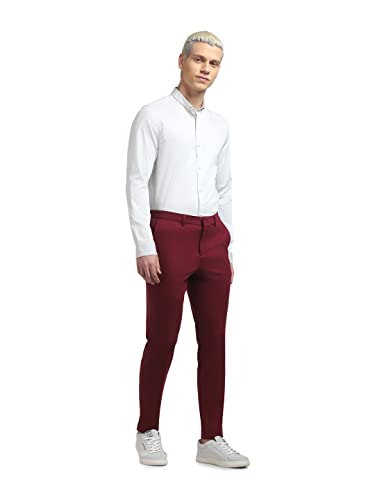 Image of Jack & Jones Men Cotton Slim Fit Opaque Casual Shirt