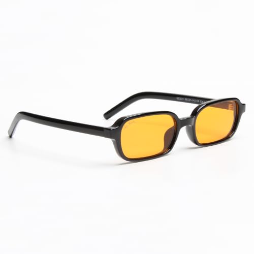 Image of Ted Smith | Unisex Rectangle Sunglasses | 100% Uv Protected