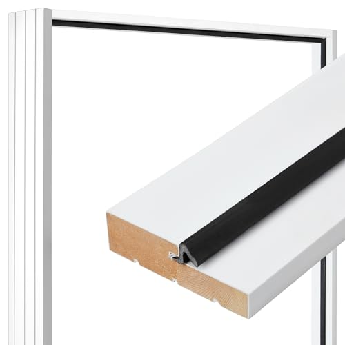 Cinnvoice Solid Pine Wood Exterior Door Jamb Frame Kit with