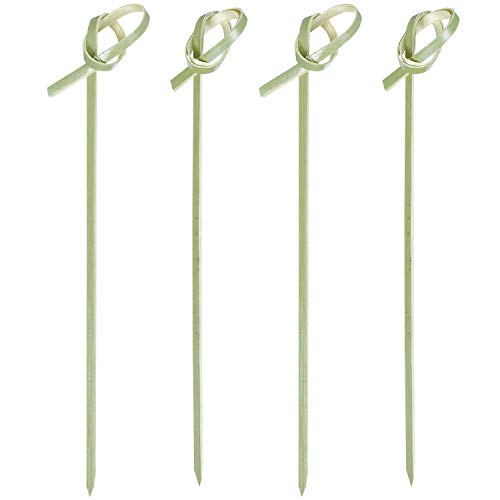 Natural Bamboo Frill Picks - 4.5