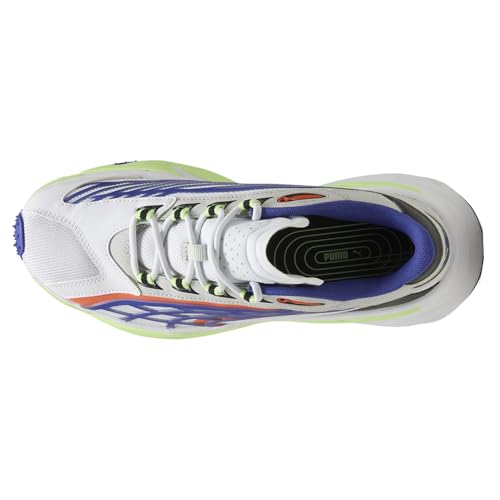 PUMA Mens Spirex Raceday Lace Up Sneakers Shoes Casual - White - Size 10.5 M4