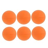 WHAMVOX 6 Stück Squash Trainingsbälle aus Robustem Gummi Elastisch und Hocherbouncefähig Leicht und Tragbar für Reaktionstraining und Hand-Auge-koordination für Anfänger und