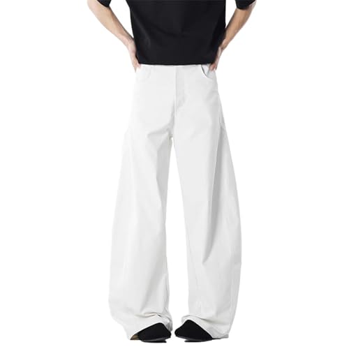 Men's Pants Workwear Wide Leg Straight Loose Japanese Style Summer Sport Casual Long Pants for Men3