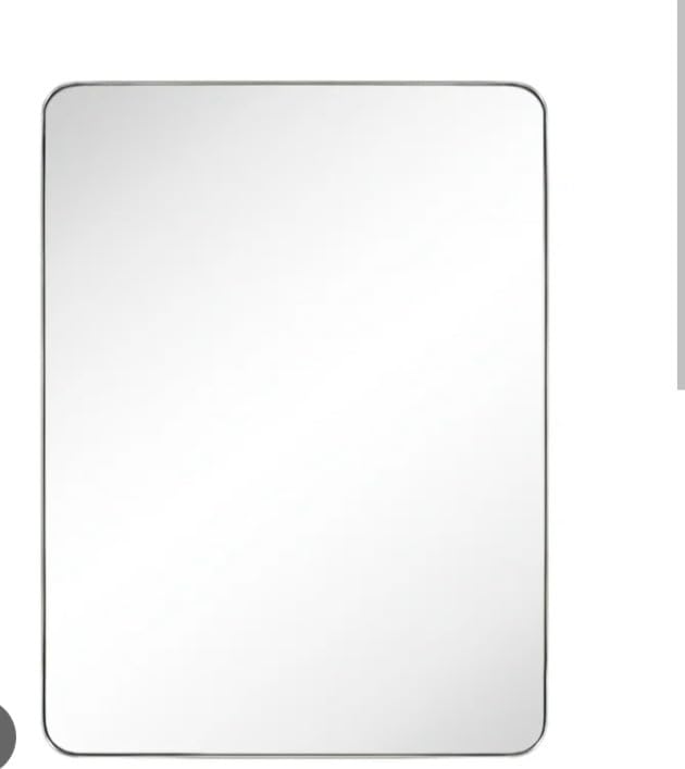 CDM Decorative Mirror for Wall Rect Curve Mirror 12x9