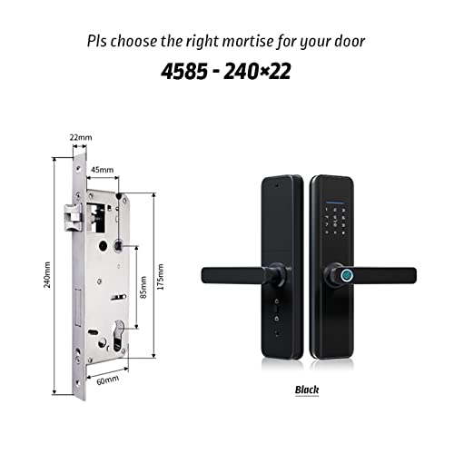 Serrure électronique X7 avec empreinte digitale et Bluetooth pour sécuriser votre maison - 3