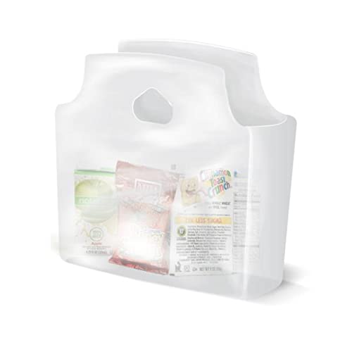 OlymPak Plastic Grab & Go Bags | Small Clear | Disposable | Recyclable | 500/Case | (11