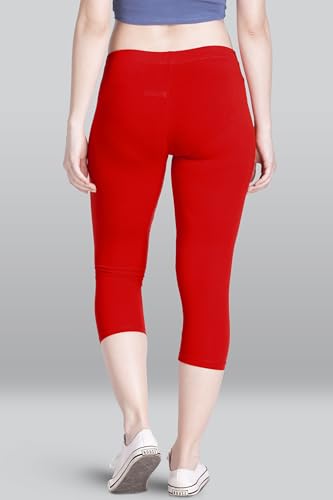 Image of Lyra Women Solid Premium Cotton Capri