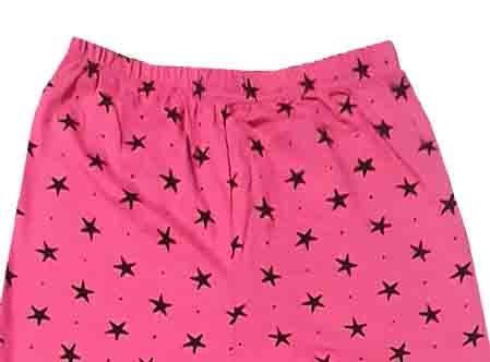 Image of indi weaves Regular Fit Cotton Printed Girls Pyjamas Set