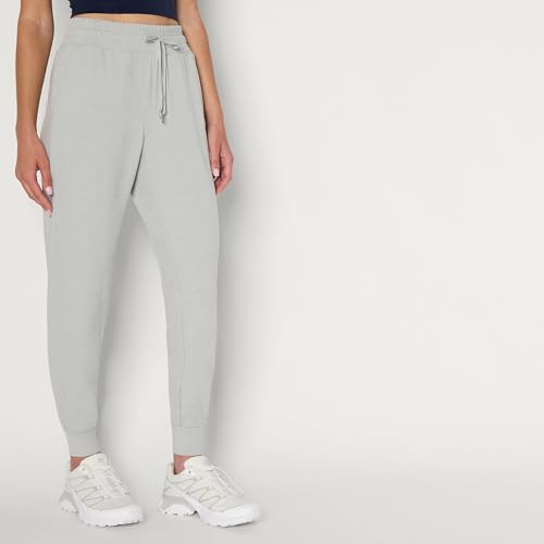 Amazon Essentials Women's Athletic Soft Performance Lightweight Stretch Workout Jogger Sweatpants, Moisture-Wicking, Space Dye Dove, X-Small - image 2