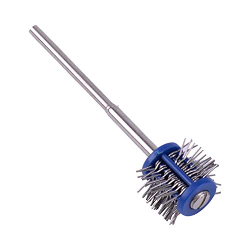 Wire Wheel Brush, Twisted, Stainless Steel (3 Pieces)