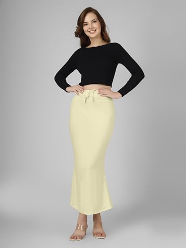 Image of Nexsus Stretchable Saree Shapewear | Petticoat for Women | Cotton Blended | Skirts for Women | Shape Wear Dress for Saree | Available in 80+ Colors and Plus Sizes