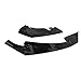 Front Lip, Car Front Bumper Lip Spoiler Diffuser Splitters Body Kit Aprons Cover Guard Trim Compatible for BMW M3 G80 2020 2021 2022 2023 2024