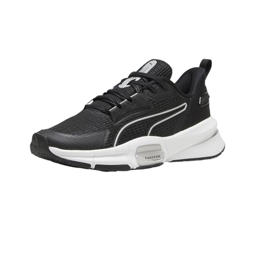 PUMA Womens Pwrframe Tr 3 Intergalactic Sneakers Shoes - Black - Size 6 M
