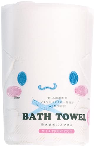 スケーター 吸水 速乾 バスタオル シナモロール サンリオ 縦60×横120cm TODR1-A