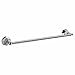 Wall Mounted Towel Bar Finish: Brushed Brass, Size: 24"