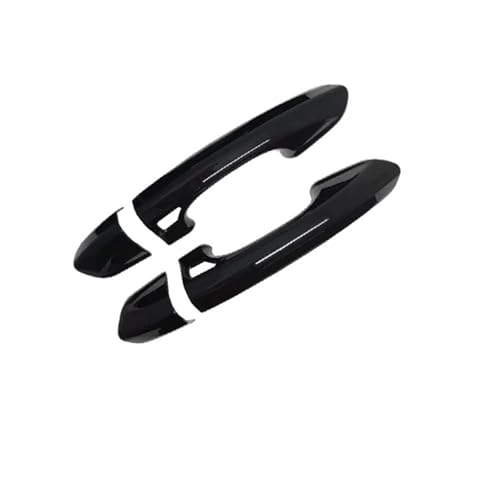Coque décoration poignée porte extérieure de voiture Mustang S550 finition premium look carbone