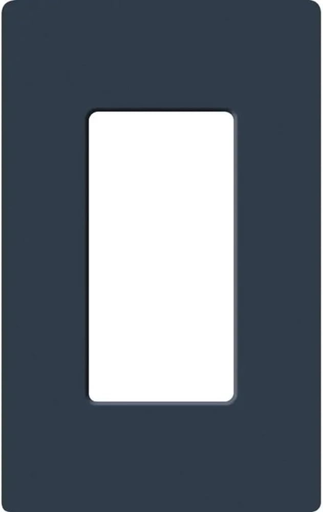 Lutron Claro 1 Gang Wall Plate for Decorator/Rocker Switches, Satin, Deep Sea (SC-1-DE) (1-Pack) SC-1-DE
