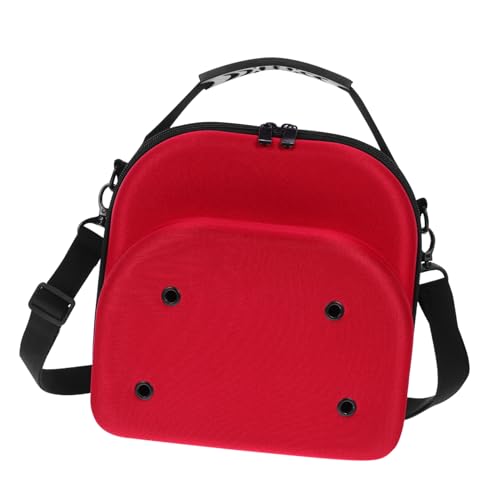 Vaguelly Hat Storage Box for Baseball Caps Portable Travel Cap Carrier Case Smooth Zipper Compact Design for Easy Organization for Birthdays and Holidays