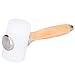 Leather Carving Hammer, Nylon Leathercraft Mallet, DIY Stamping Sew Leather Cowhide Tool for Leathercraft Making(Primary Color - Double Head)