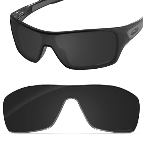Image of Performance Replacement Lenses Compatible with Oakley Turbine Rotor OO9307 Polarized Etched