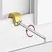 Aluminum Window Lock Latches Window Security Device Offering Additional Protections Against Accidental Opening For Home