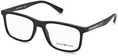 Armani EA3112 Eyeglass Frames 5042-54 - Matte Black EA3112-5042-54