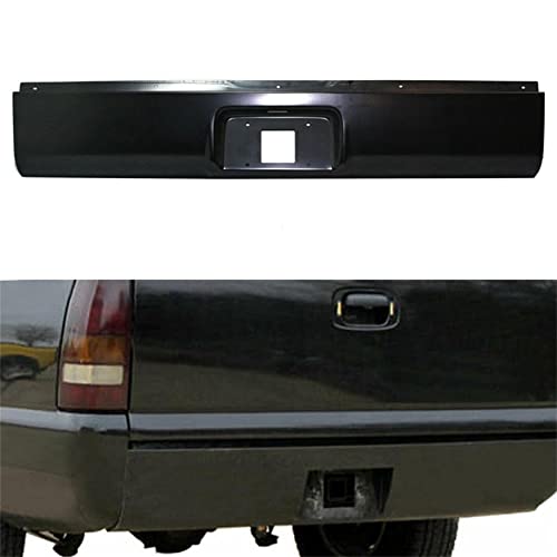 Wflnhb Steel Rear Bumper Roll Pan Replacement For Silverado Sierra 1999-2007 #TOP3
