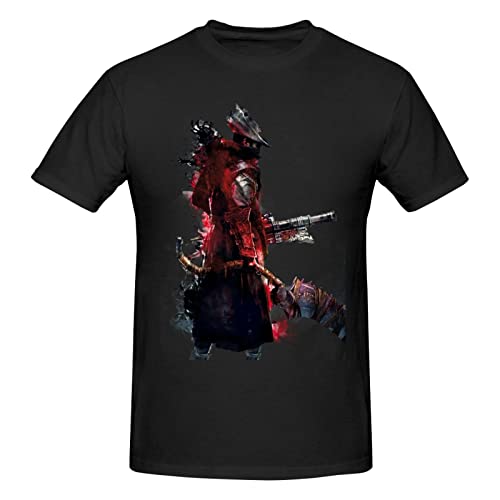 Big Boys Crewneck T-Shirt Short Sleeve Tops for Blood borne T-Shirt,Novelty tee