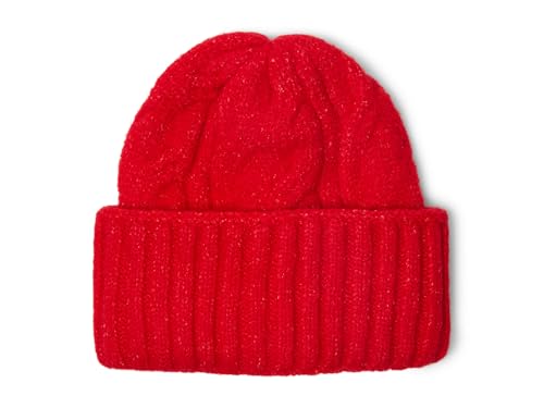 Free People Women's Coastline Beanie, Bright Red
