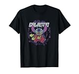 ディズニー リロ&スティッチ お父さんは銀河の胸のロゴ入り 父の日 Tシャツ
