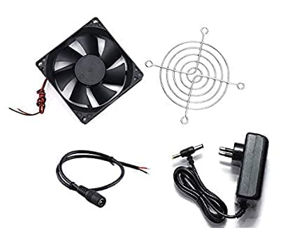 SP 12V DC Cooling High Speed CPU Fan for PC Case, DC 12 Volt Cooling Fan 3 Inches CPU SMPS Cooling Radiator Fan for projects with Grill and 12v 2 Ampere Adaptor DIY Kit (B0BRZVZJ4C) Amazon Price History, Amazon Price Tracker