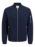 JACK & JONES Men's Bomber Jacket, Navy Blazer, XX-Large
