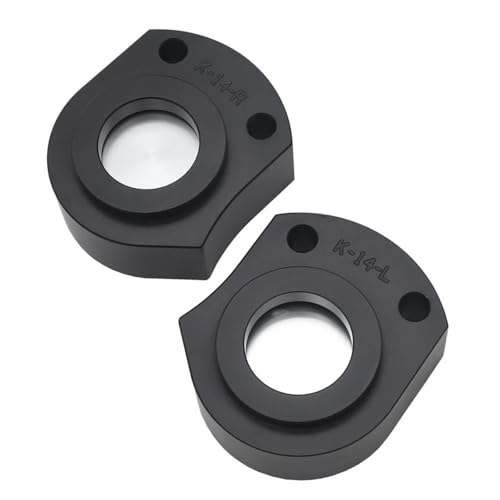 Elevadores de manillar moto zzr1400 2008-2011 abrazaderas de elevacion plata 3