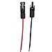 Grape Solar GS-MC4-CC 6-Inch MC4 to Bare Conversion Cable Set