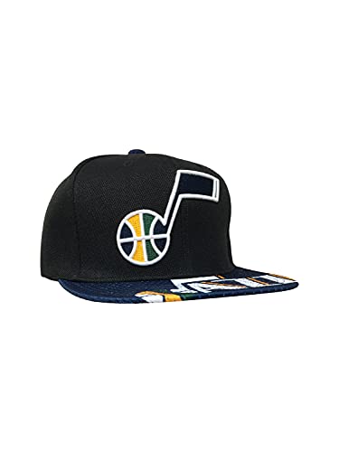 Gorra Mitchell & Ness Utah Jazz Negra Talla Única miniatura 2