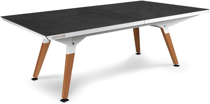 CORNILLEAU - Origin Outdoor Table Medium - Design Ping-Pong Table - Made in France - Convertible - White