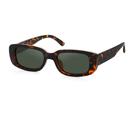 Image of Kursan Small Rectangle Sunglasses for Women Men Square Frame Sun Glasses - 100% UV400 Protection