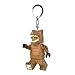 LEGO Minifigures Keychain Light - T-Rex Costume Fan (KE237H), Extra-Large 3 Inch Tall Figure, Bag Charm with LED Light