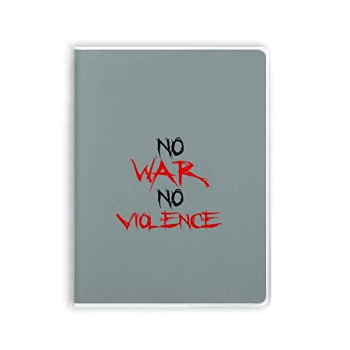 Journal couverture souple Peace pour vos séances d'écriture au café