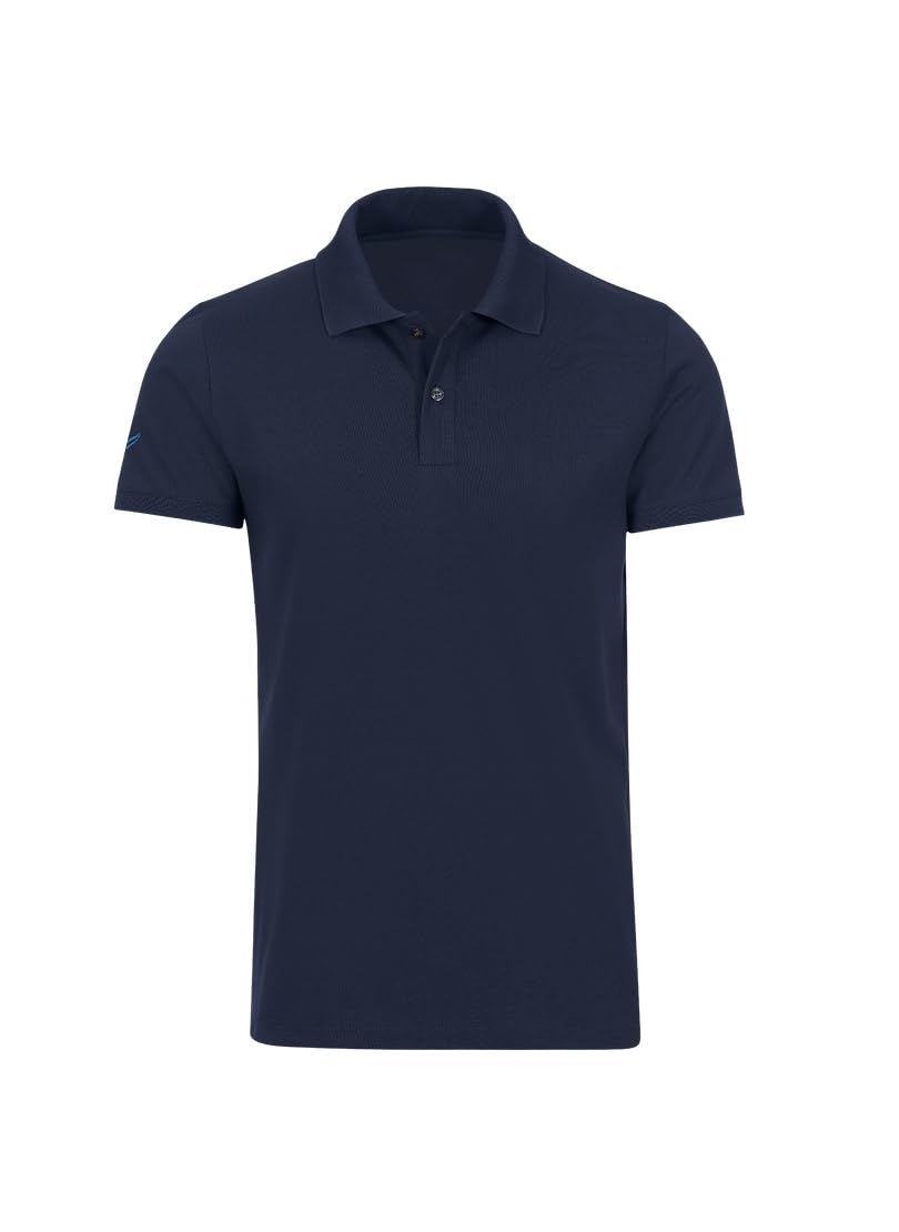 Trigema Men's 627604 Polo Shirt Not Applicable, Blue (Navy 046), Medium