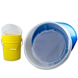 100 Micron (.003925 ) Ultra Fine EZ-Strainers (TM) for 5 Gallon Containers