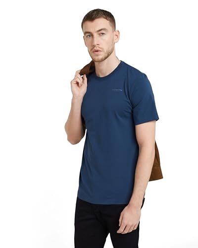 G-Star Slim Base T-Shirt, Camiseta Hombre, Azul Dk Sea Blue D19070-C723-1023 , L G-Star Slim Base T-Shirt, Camiseta Hombre, Azul Dk Sea Blue D19070-C723-1023 , L