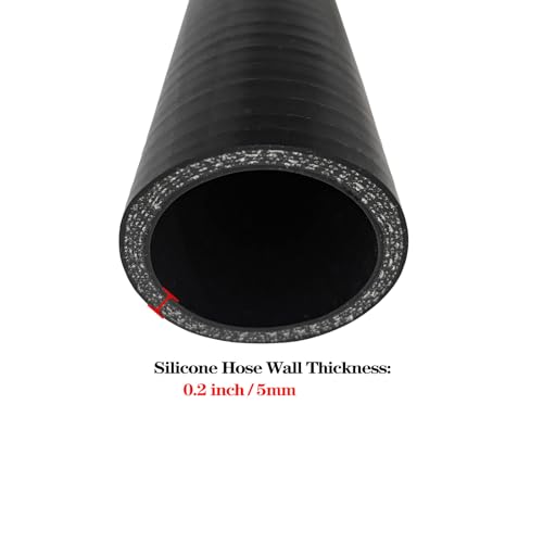 Haturmyko ID 3" (76mm) Straight Silicone Coupler Hose 6" (152mm) Length by Haturmyko - Used condition - Image 4